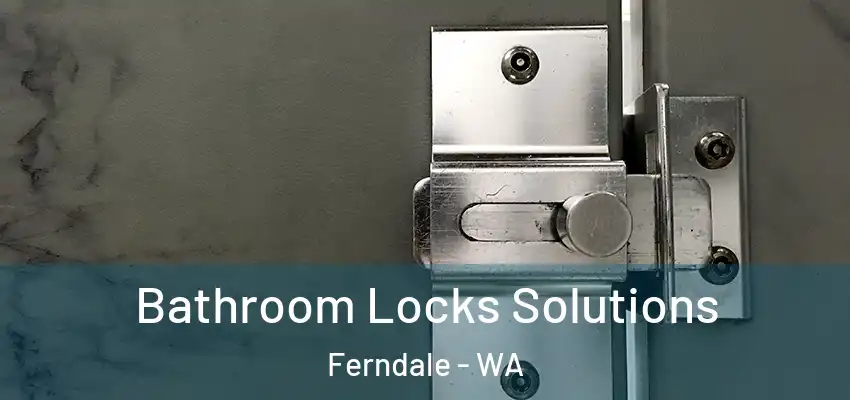 Bathroom Locks Solutions Ferndale - WA