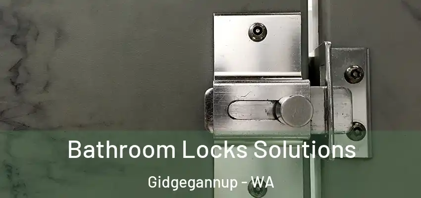 Bathroom Locks Solutions Gidgegannup - WA