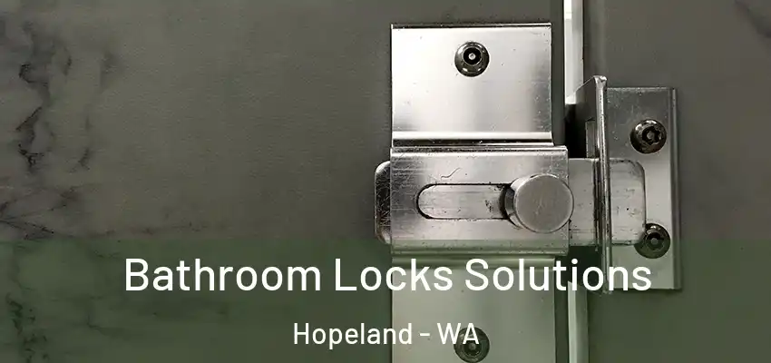 Bathroom Locks Solutions Hopeland - WA