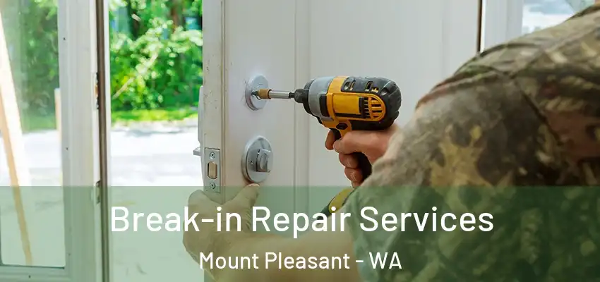  Break-in Repair Services Mount Pleasant - WA