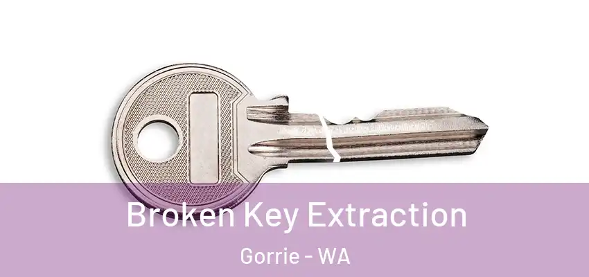 Broken Key Extraction Gorrie - WA