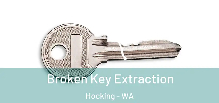  Broken Key Extraction Hocking - WA