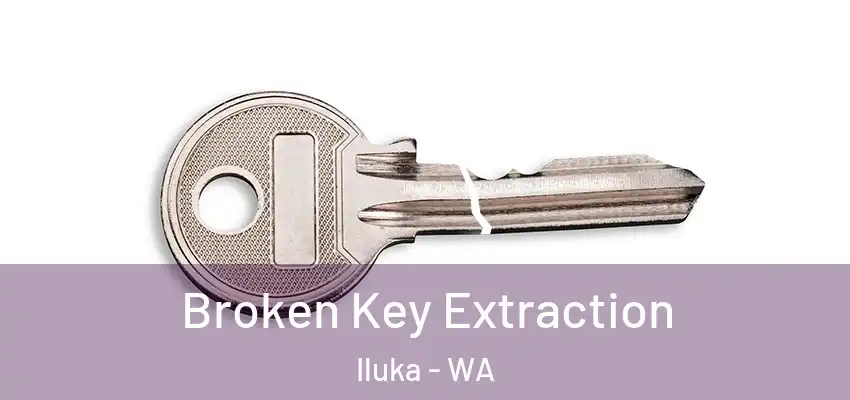 Broken Key Extraction Iluka - WA