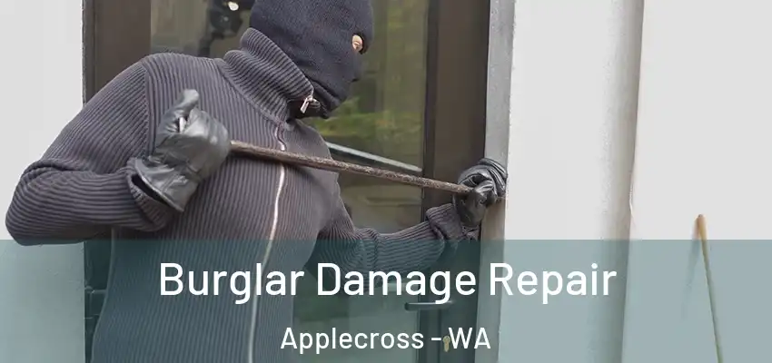 Burglar Damage Repair Applecross - WA