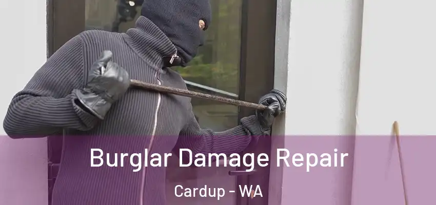 Burglar Damage Repair Cardup - WA