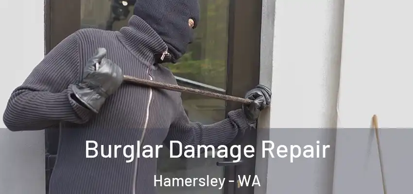  Burglar Damage Repair Hamersley - WA