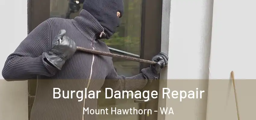 Burglar Damage Repair Mount Hawthorn - WA