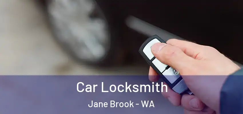 Car Locksmith Jane Brook - WA