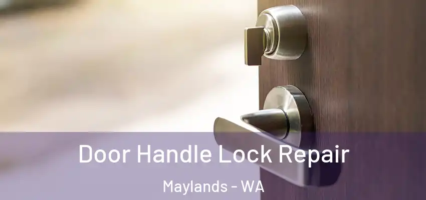 Door Handle Lock Repair Maylands - WA