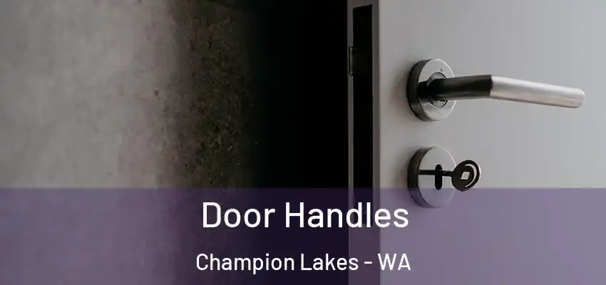 Door Handles Champion Lakes - WA