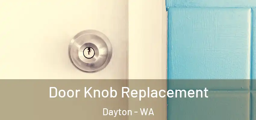 Door Knob Replacement Dayton - WA