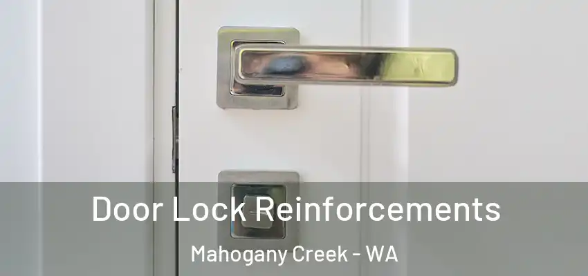 Door Lock Reinforcements Mahogany Creek - WA
