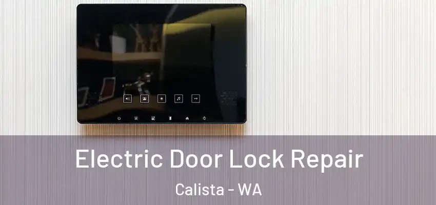 Electric Door Lock Repair Calista - WA