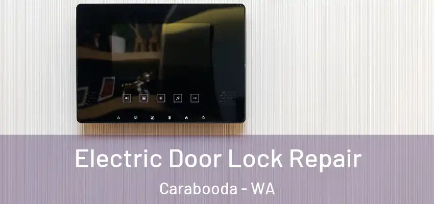  Electric Door Lock Repair Carabooda - WA