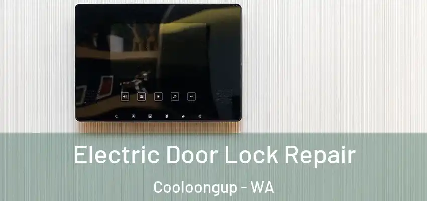  Electric Door Lock Repair Cooloongup - WA