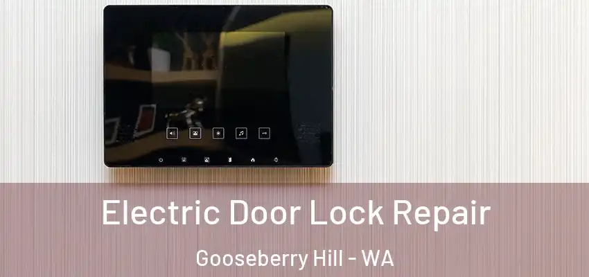 Electric Door Lock Repair Gooseberry Hill - WA