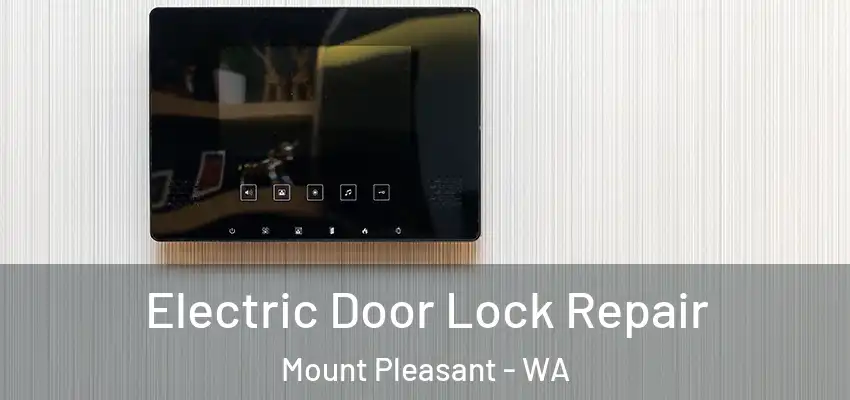 Electric Door Lock Repair Mount Pleasant - WA