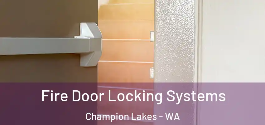 Fire Door Locking Systems Champion Lakes - WA