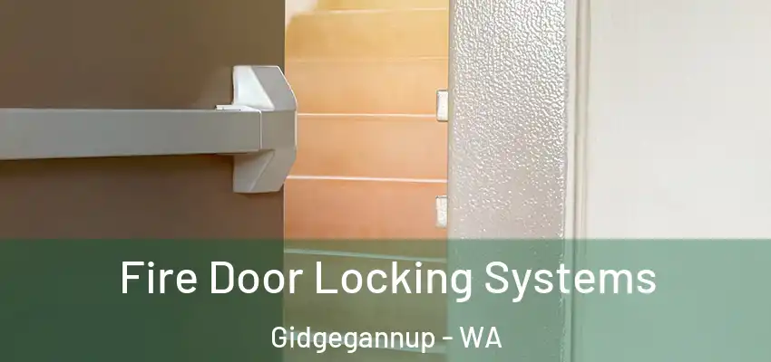 Fire Door Locking Systems Gidgegannup - WA