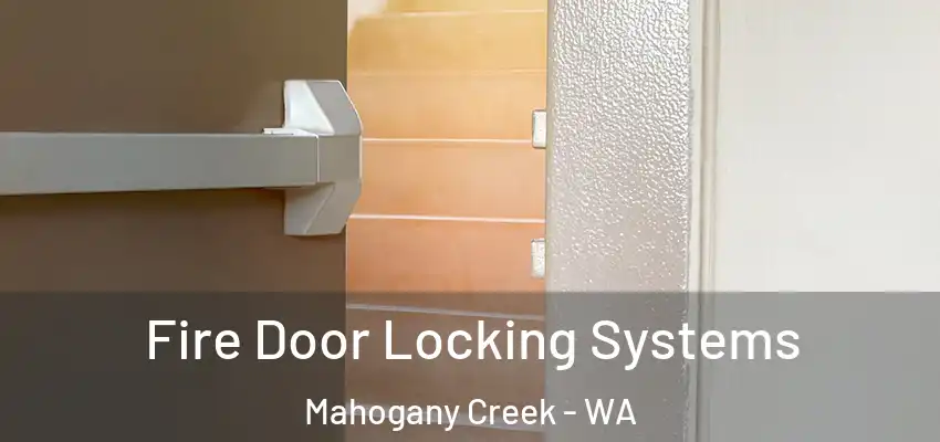 Fire Door Locking Systems Mahogany Creek - WA
