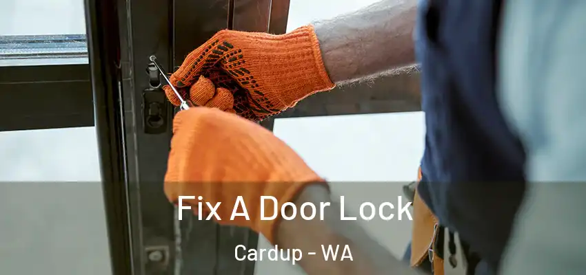 Fix A Door Lock Cardup - WA