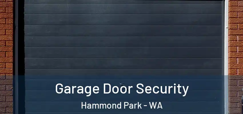 Garage Door Security Hammond Park - WA