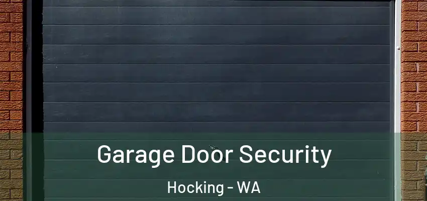 Garage Door Security Hocking - WA