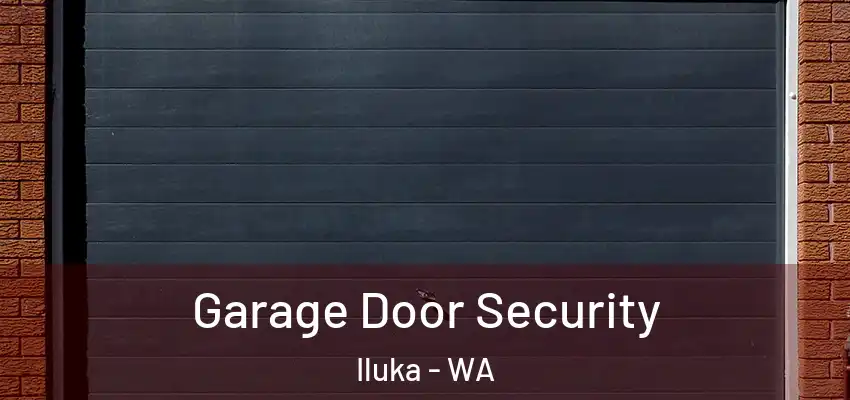 Garage Door Security Iluka - WA