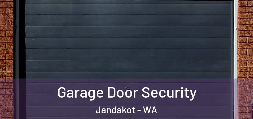 Garage Door Security Jandakot - WA