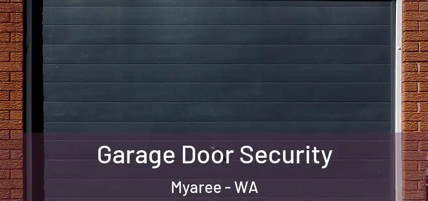  Garage Door Security Myaree - WA