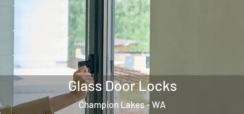 Glass Door Locks Champion Lakes - WA