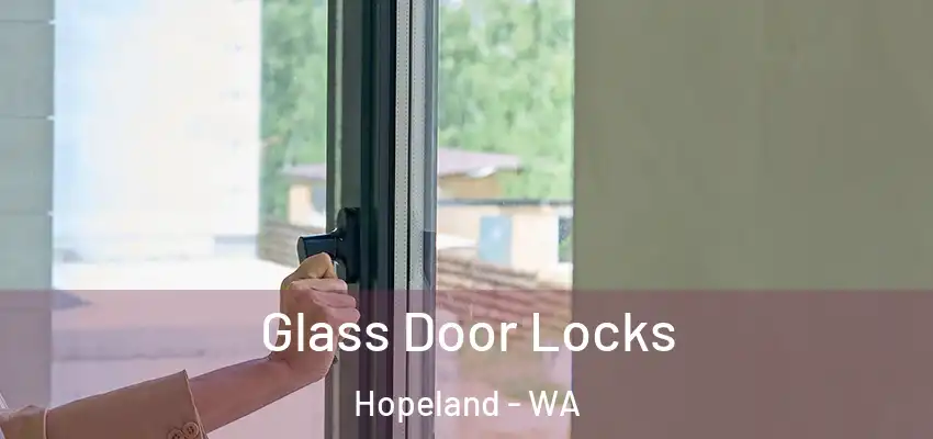 Glass Door Locks Hopeland - WA