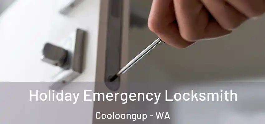 Holiday Emergency Locksmith Cooloongup - WA