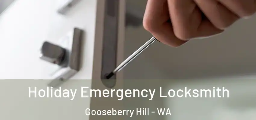Holiday Emergency Locksmith Gooseberry Hill - WA