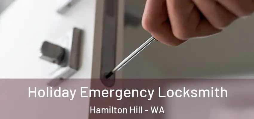 Holiday Emergency Locksmith Hamilton Hill - WA