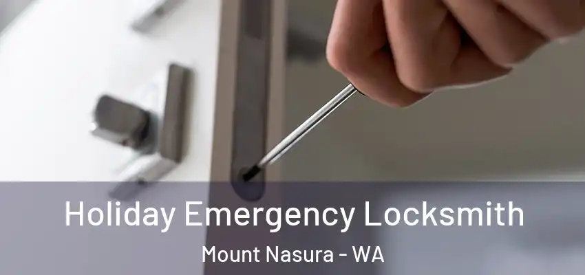 Holiday Emergency Locksmith Mount Nasura - WA