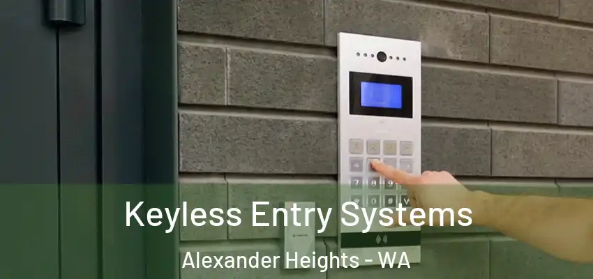 Keyless Entry Systems Alexander Heights - WA