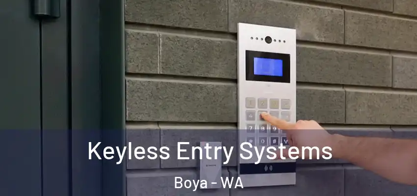  Keyless Entry Systems Boya - WA