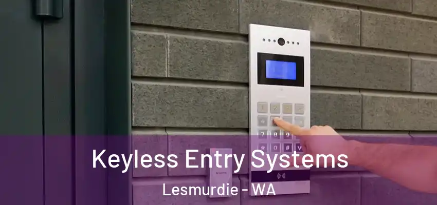 Keyless Entry Systems Lesmurdie - WA