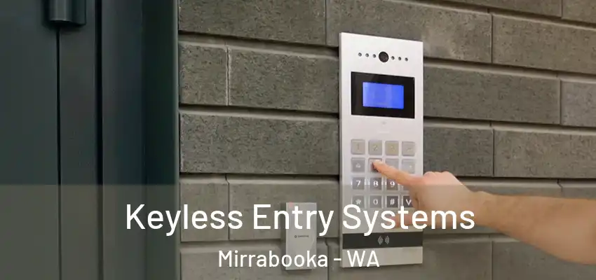 Keyless Entry Systems Mirrabooka - WA