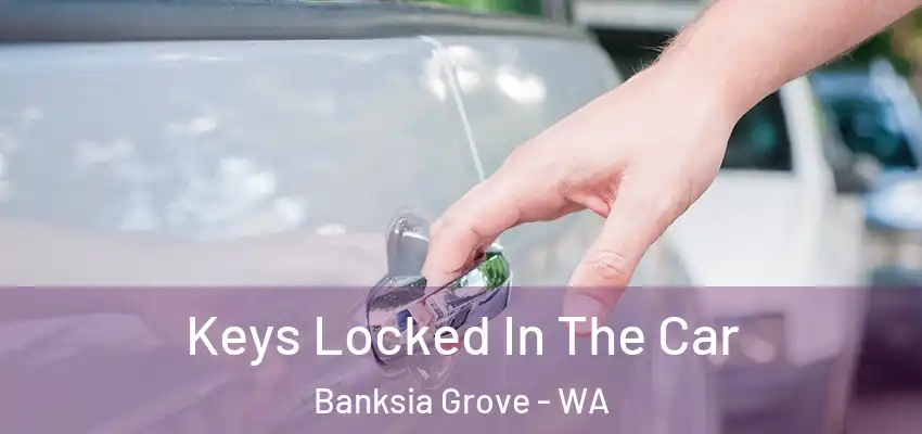 Keys Locked In The Car Banksia Grove - WA