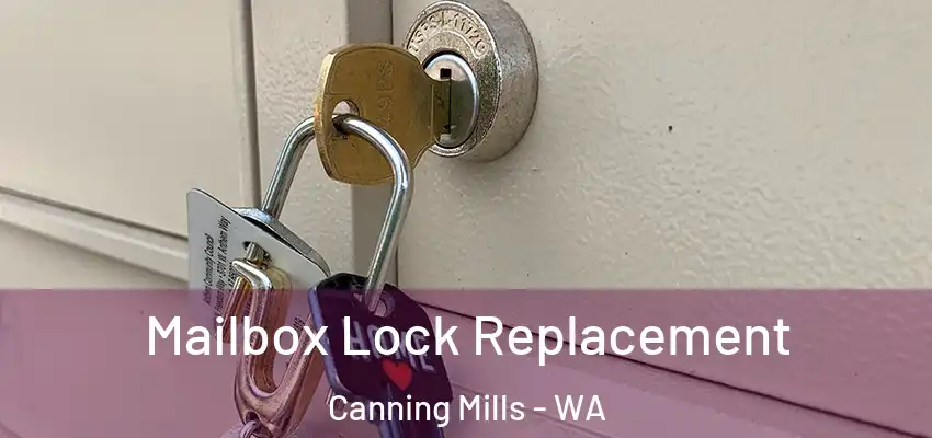 Mailbox Lock Replacement Canning Mills - WA