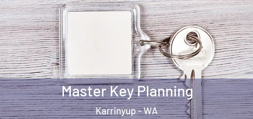 Master Key Planning Karrinyup - WA
