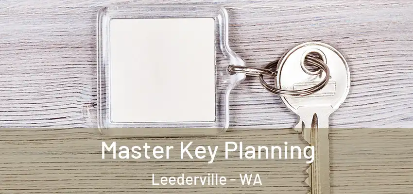  Master Key Planning Leederville - WA