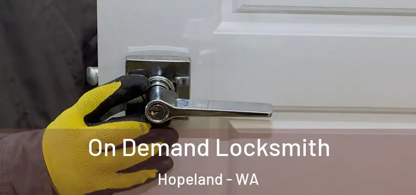 On Demand Locksmith Hopeland - WA