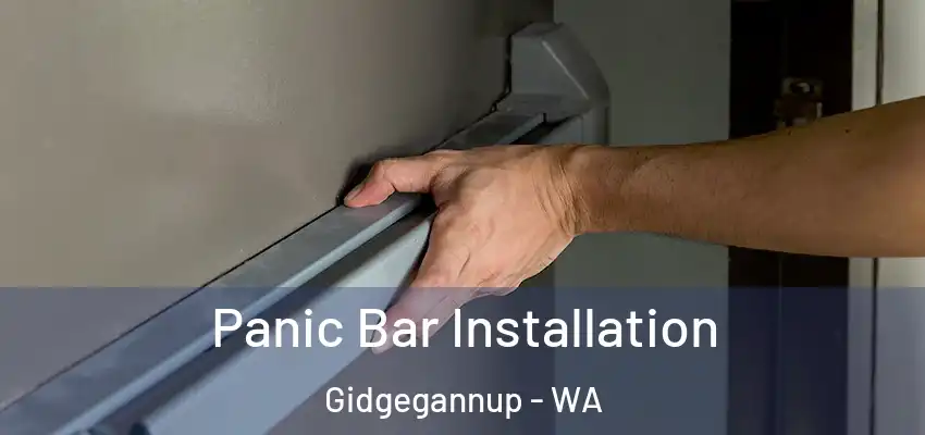 Panic Bar Installation Gidgegannup - WA