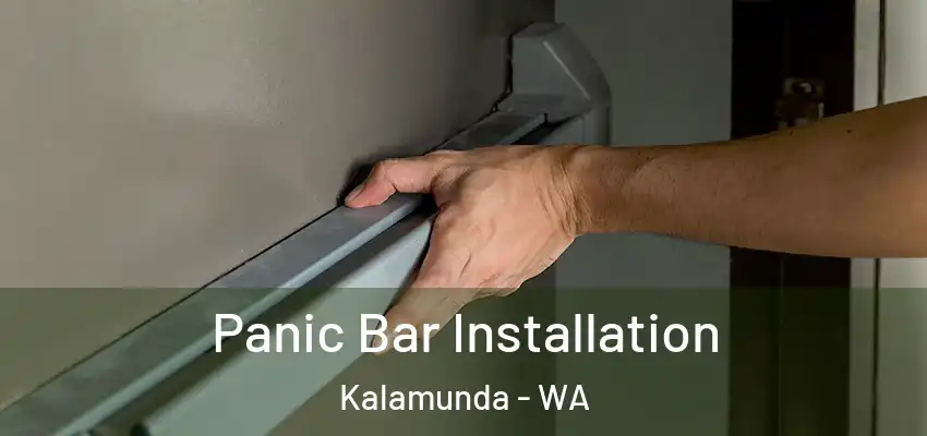  Panic Bar Installation Kalamunda - WA