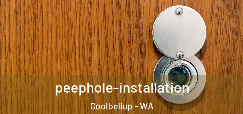 peephole-installation Coolbellup - WA