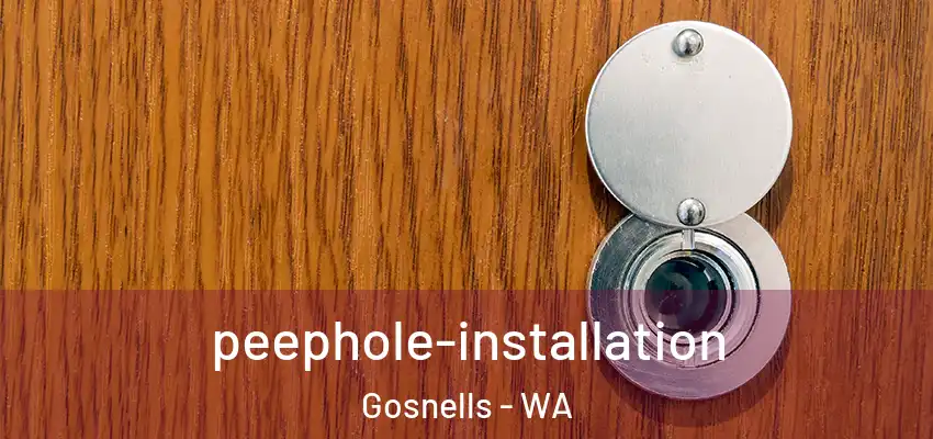 peephole-installation Gosnells - WA