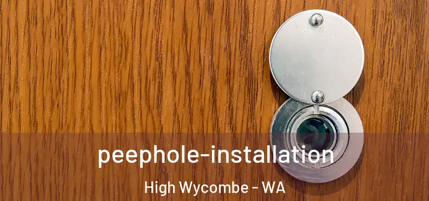 peephole-installation High Wycombe - WA